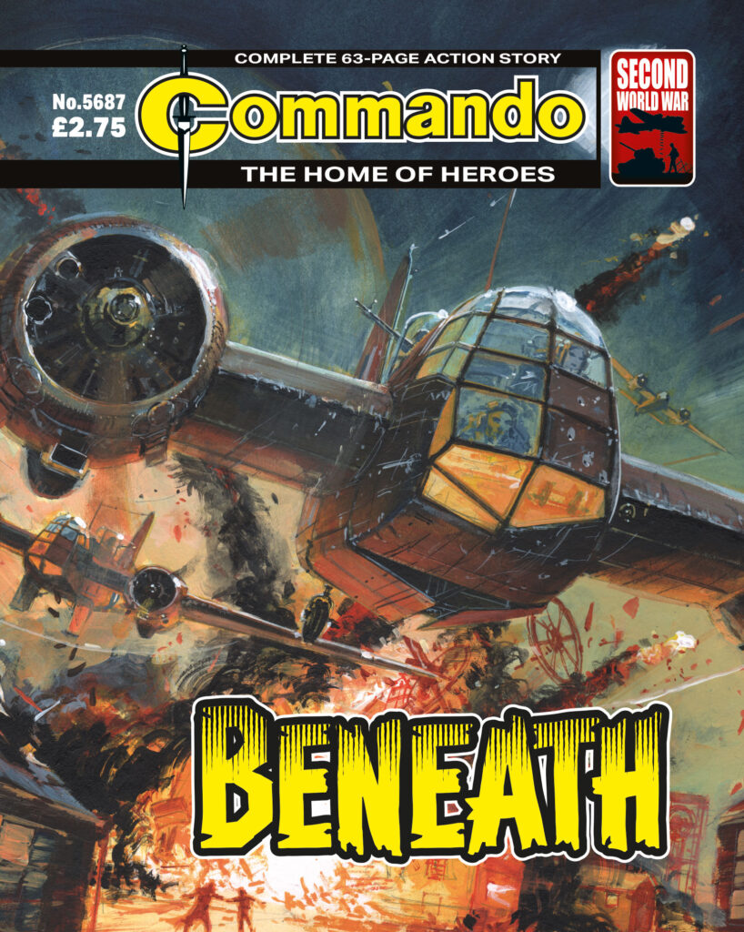 Commando 5687: Home of Heroes - Beneath
Story: Kate Dewar | Art: Esteve Polls | Cover: Keith Burns