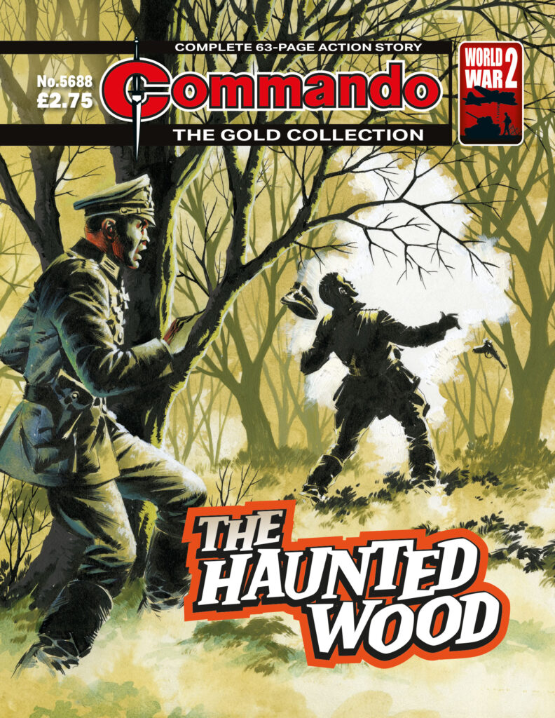 Commando 5688: Gold Collection - The Haunted Wood - cover by Ian Kennedy