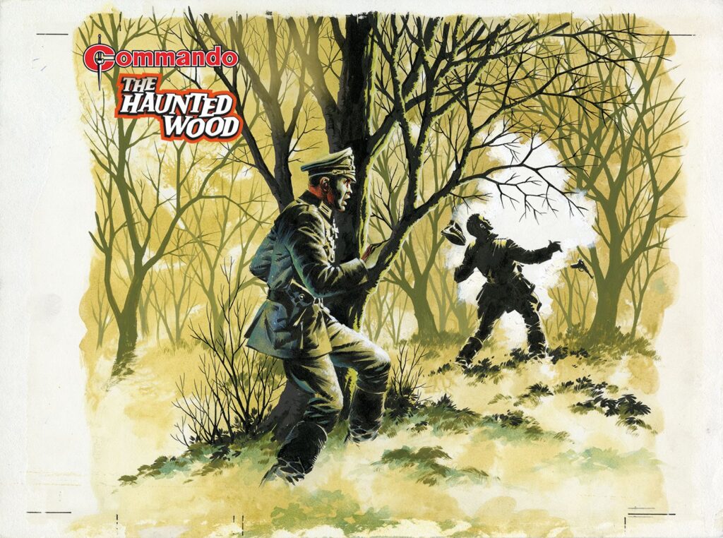 Commando 5688: Gold Collection - The Haunted Wood - cover by Ian Kennedy
