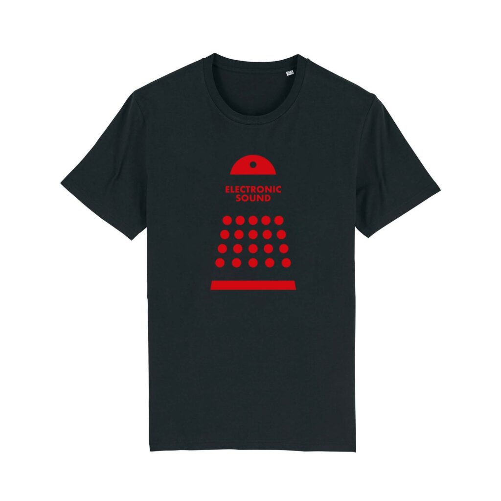 Electronic Sound Number 106, November 2023 - Cover T-Shirt featuring a Dalek