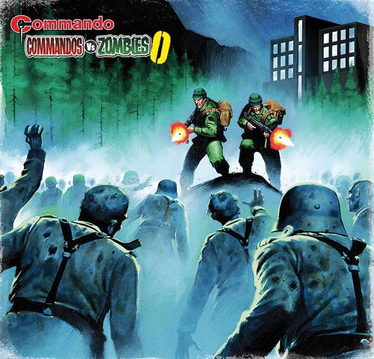 Commando 5691: Home of Heroes - Commandos vs Zombies 0 - Cover by Neil Roberts