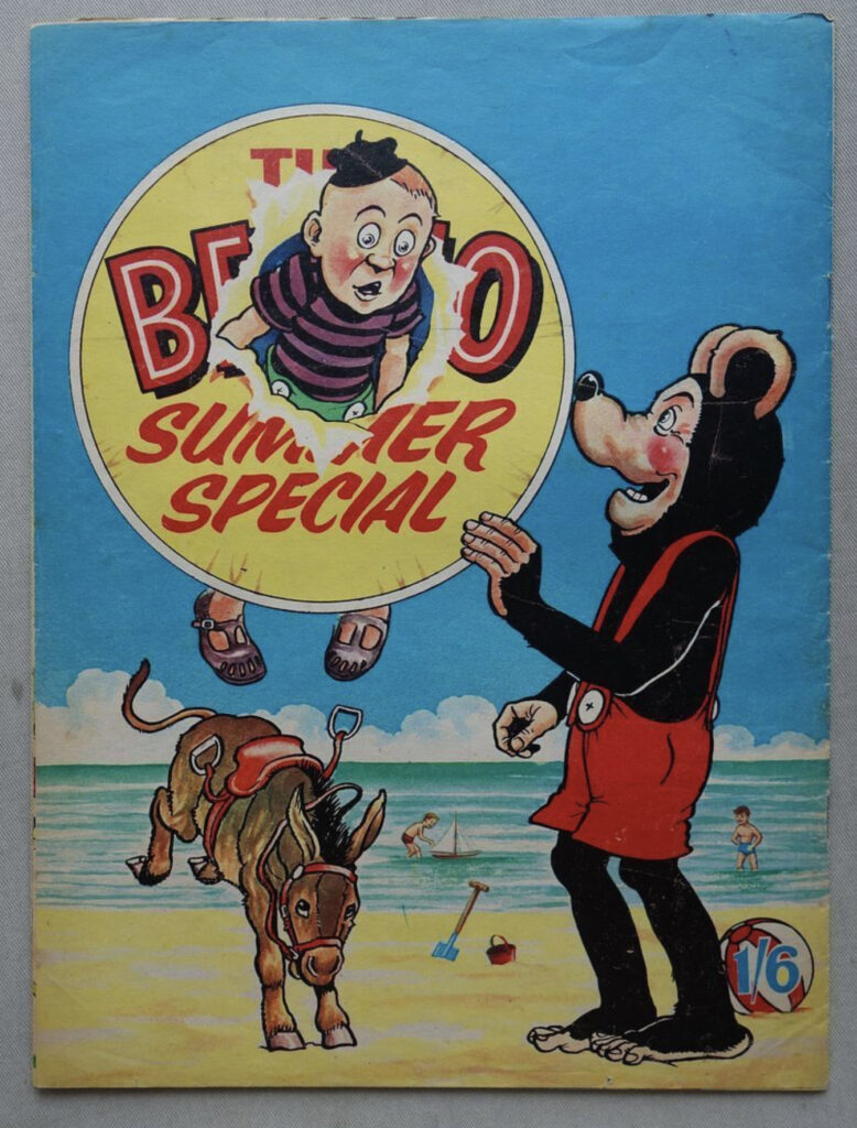Beano Summer Special 1966 - Biffo the Bear back cover