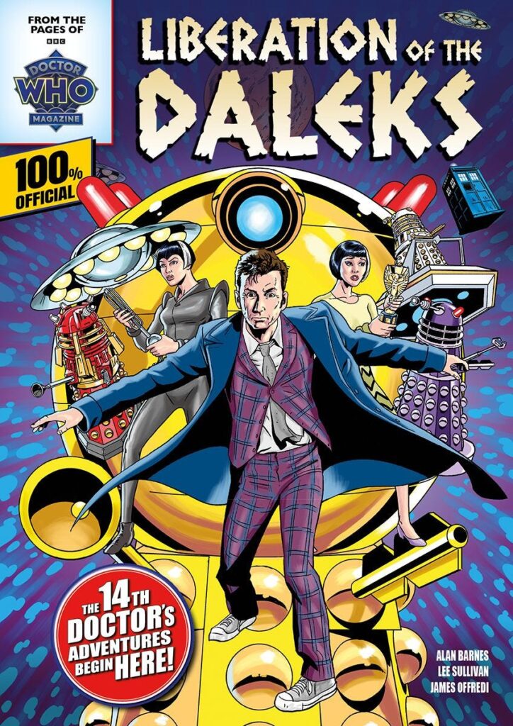 Liberation of the Daleks, written by Alan Barnes with art by Lee Sullivan (2023)