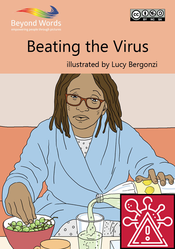 Beyond Words - Coping with Coronavirus - illustrated by Lucy Bergonzi