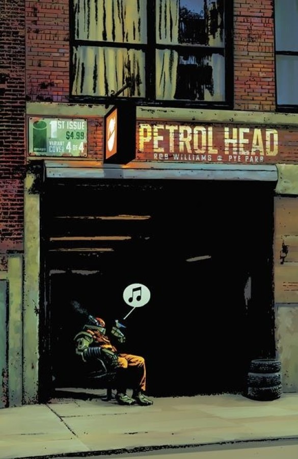 Petrol Head by Rob Williams and Pye Parr #1 (Image Comics, 2023) - Cover D by Laurence Campbell