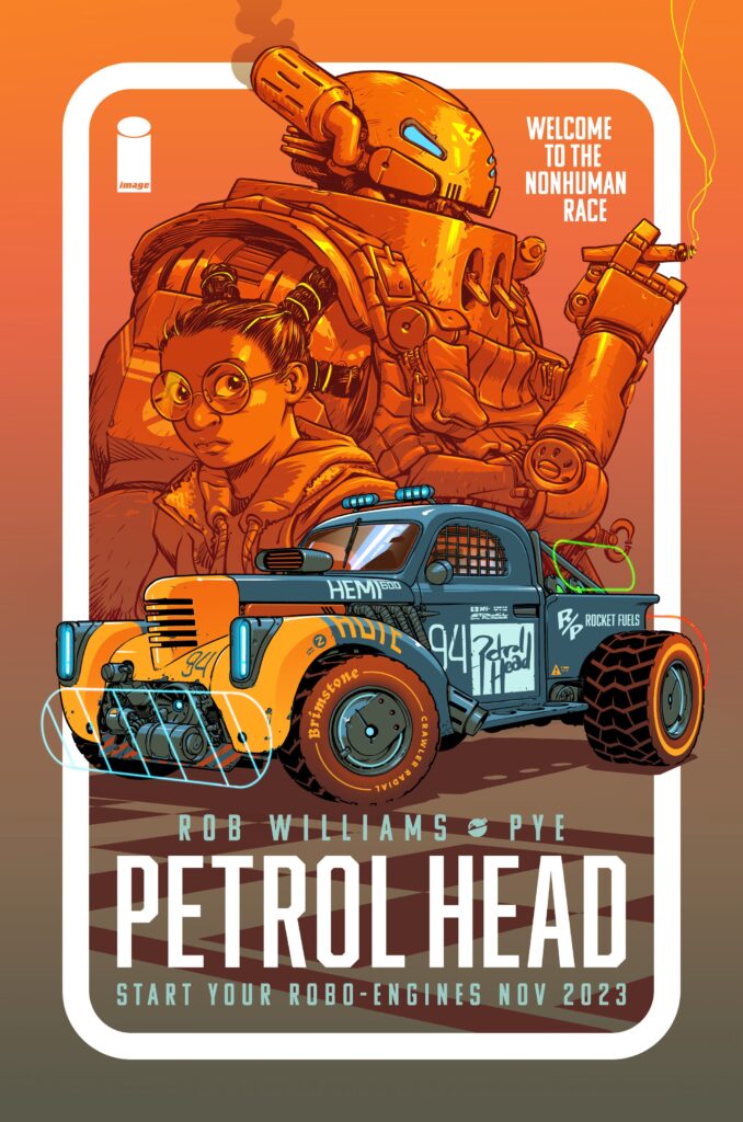 Petrol Head by Rob Williams and Pye Parr (2023)