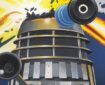 Dalek art by Roy Knipe, first used on the cover of "Death to the Daleks" SNIP