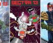 Sector 13 #7 Covers Montage - art by Will Simpson, Nigel Parkinson and David Broughton