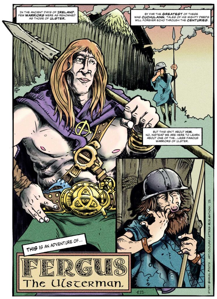 Sector 13 Issue 7C - Fergus the Ulsterman