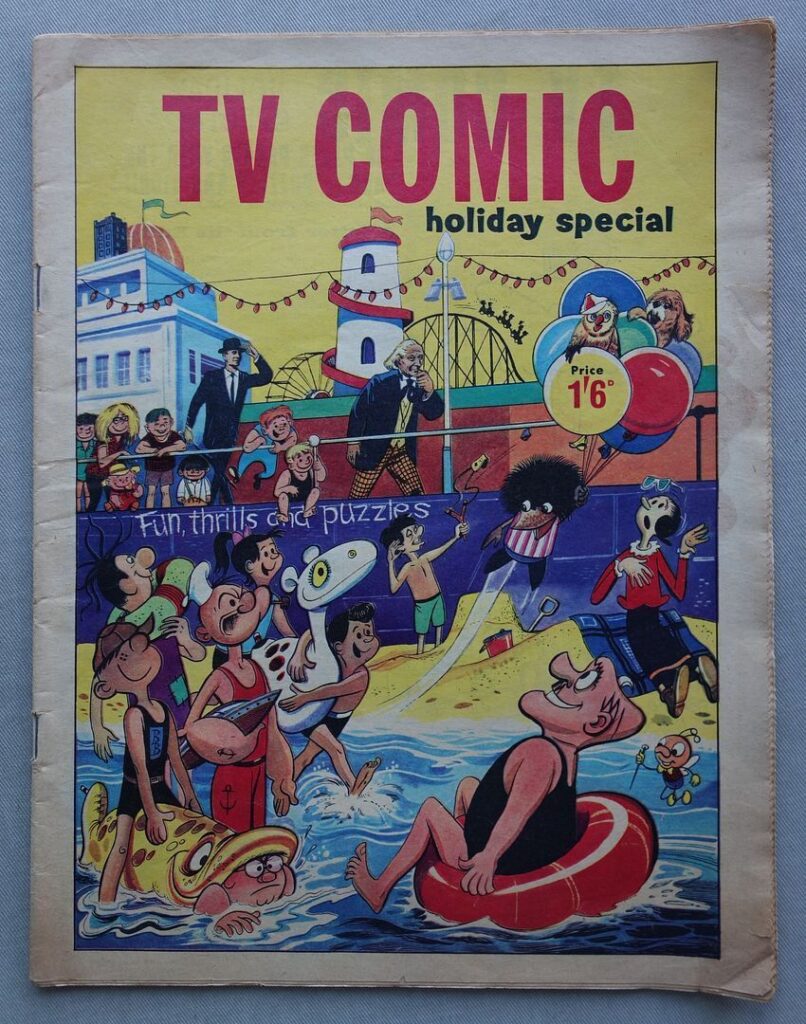 TV Comic Holiday Special 1966 featuring Doctor Who
