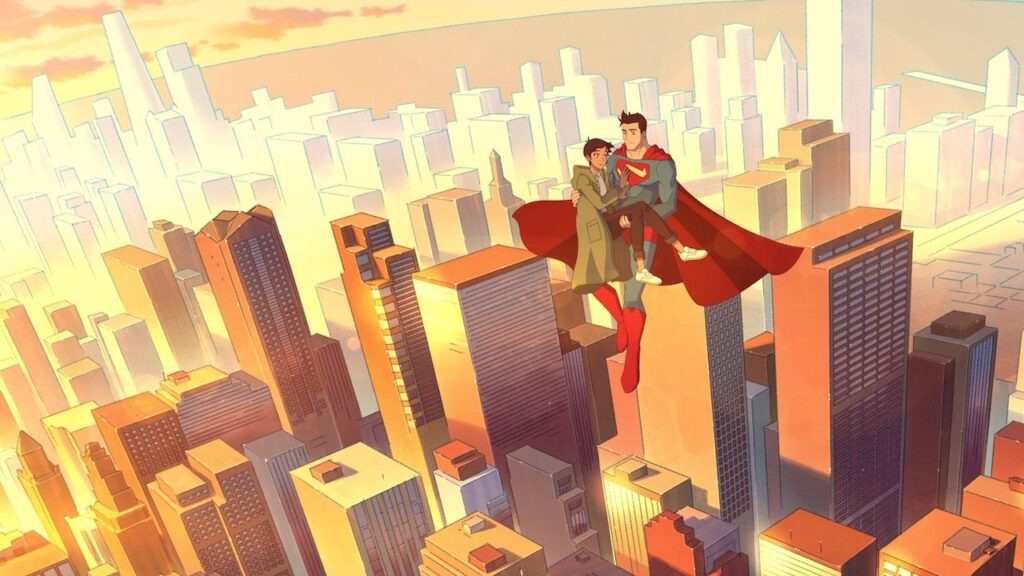 My Adventures with Superman (2023). Image: Warner Bros. Animation/ DC