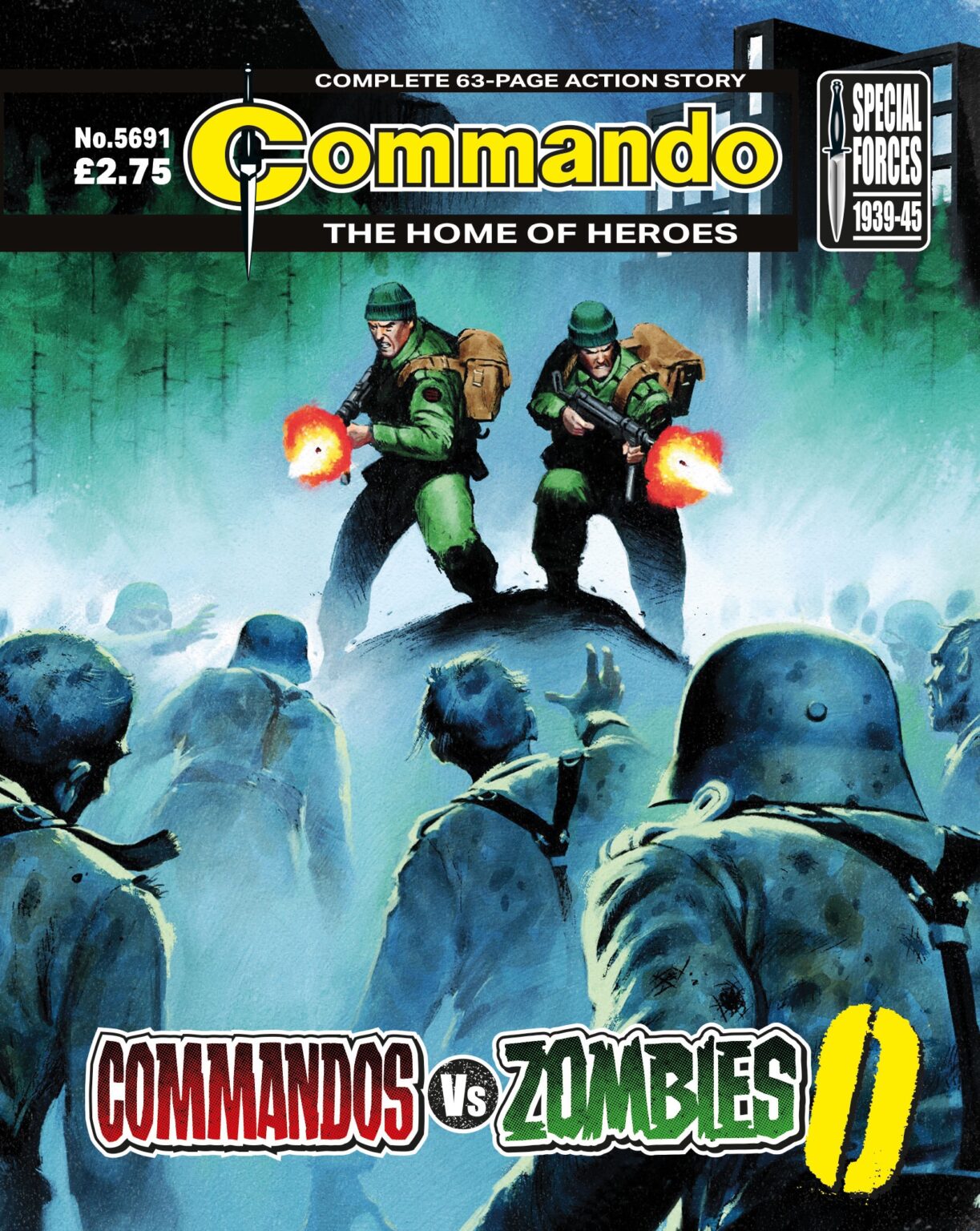More Halloween horror in new Commando comics, out this week ...