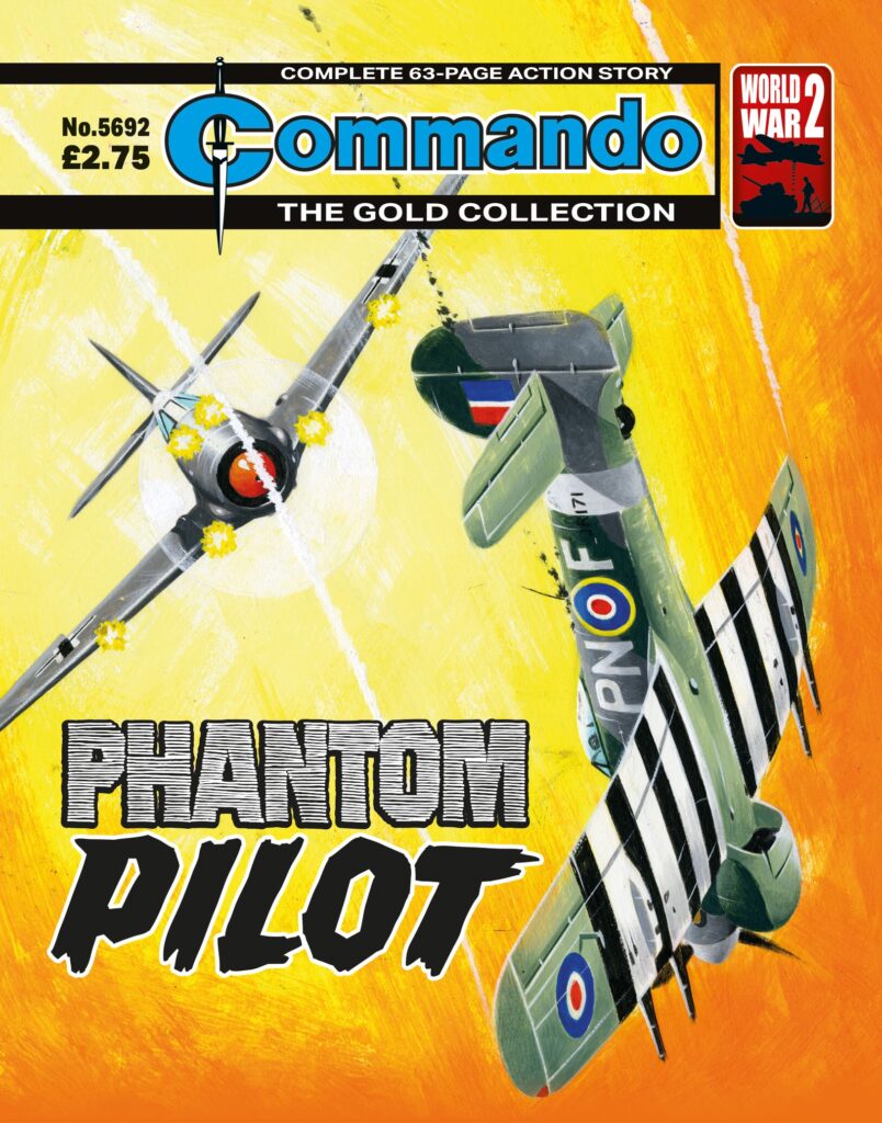 Commando 5692: Gold Collection - Phantom Pilot Cover by Ian Kennedy 