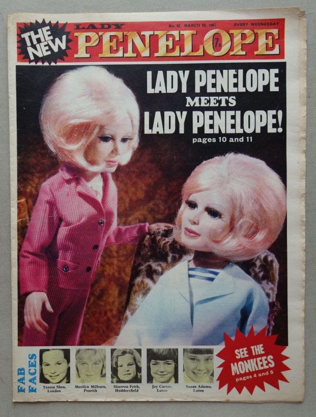 Lady Penelope No. 62 cover dated 25th March 1967