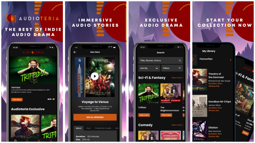 B7 Media announces Audioteria, a new platform for indie audio drama