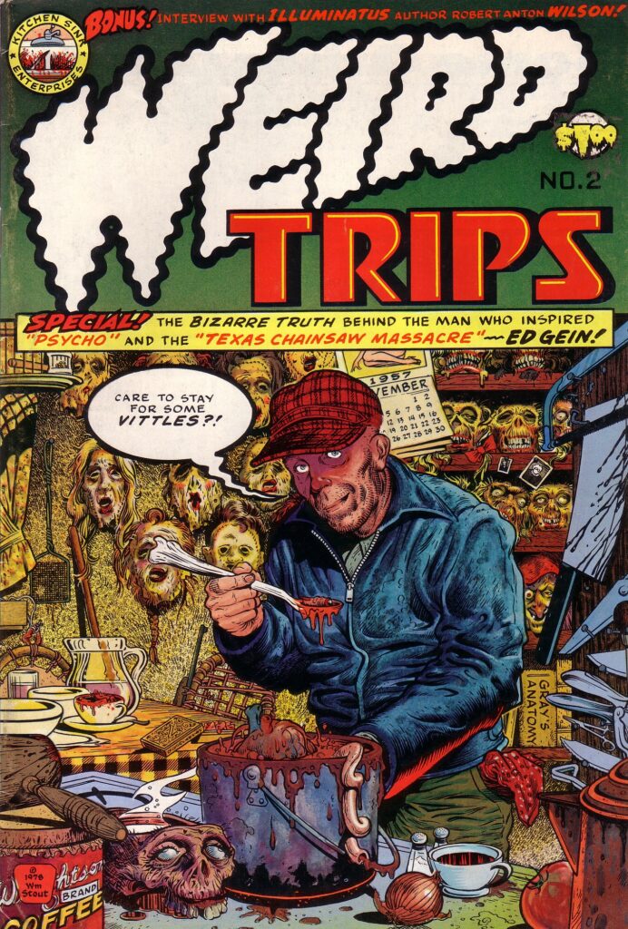 Weird Trips #2 cover by William “Bill” Stout