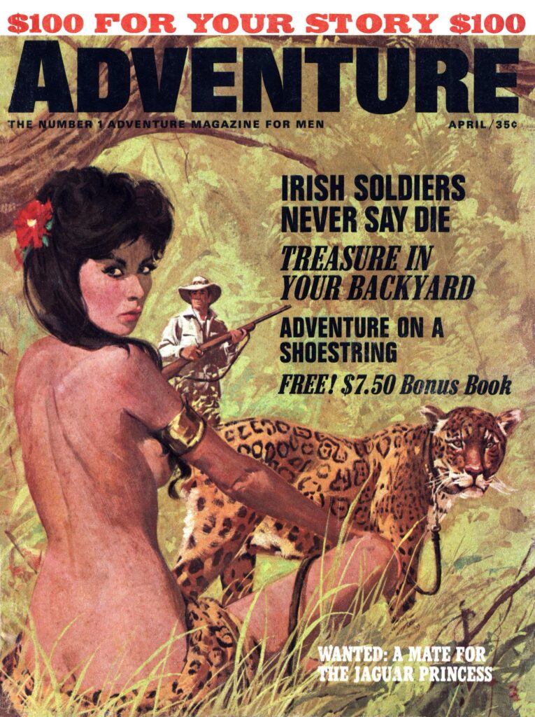 Adventure Vol. 141, No. 4 (April 1965). Cover Art by Roger Kastel
