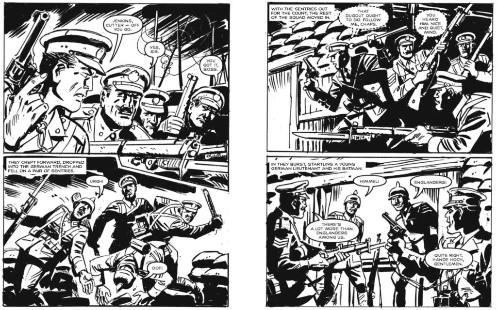 Commando 5695: Home of Heroes: Monty’s Marauder’s - Machine-gun Mayhem | Story: Ferg Handley | Art and Cover: Carlos Pino