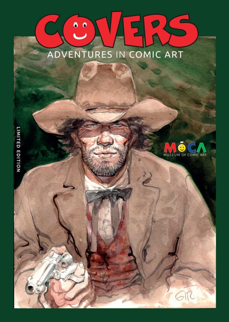 MoCA Exhibition 2023 - "Covers" Limited Edition Catalogue - cover art by Jean Giraud (Moebius)