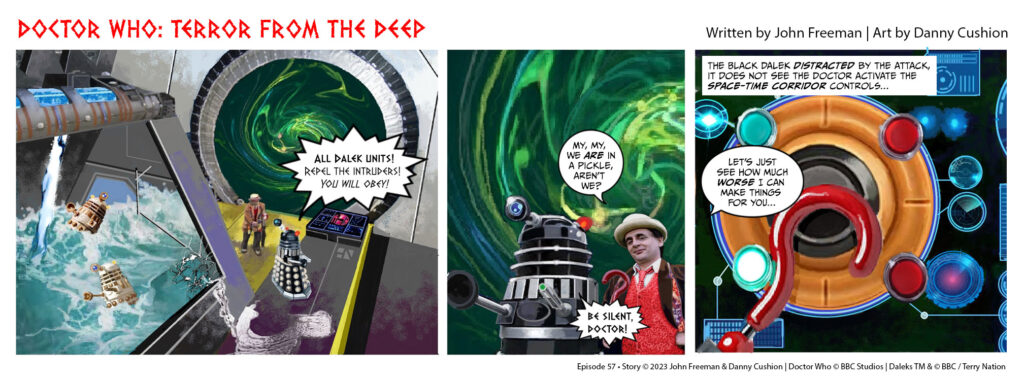 Doctor Who – Terror from the Deep: Episode 57 by John Freeman and Danny Cushion