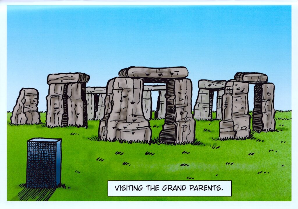 David Leach - Monolith #3 - Visiting the Grandparents