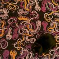 Illuminated Tapestry - ‘Creepy Crawlers’ by Charles Burns