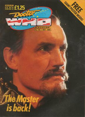 Doctor Who Magazine Issue 148, cover dated May 1989, led with the return of Anthony Ainley as the Master in Survival – what eventually became his last appearance in the original series. We didn’t know then that this story would mark the end of the now labelled “Classic” Doctor Who, because the BBC never admitted it during my editorship