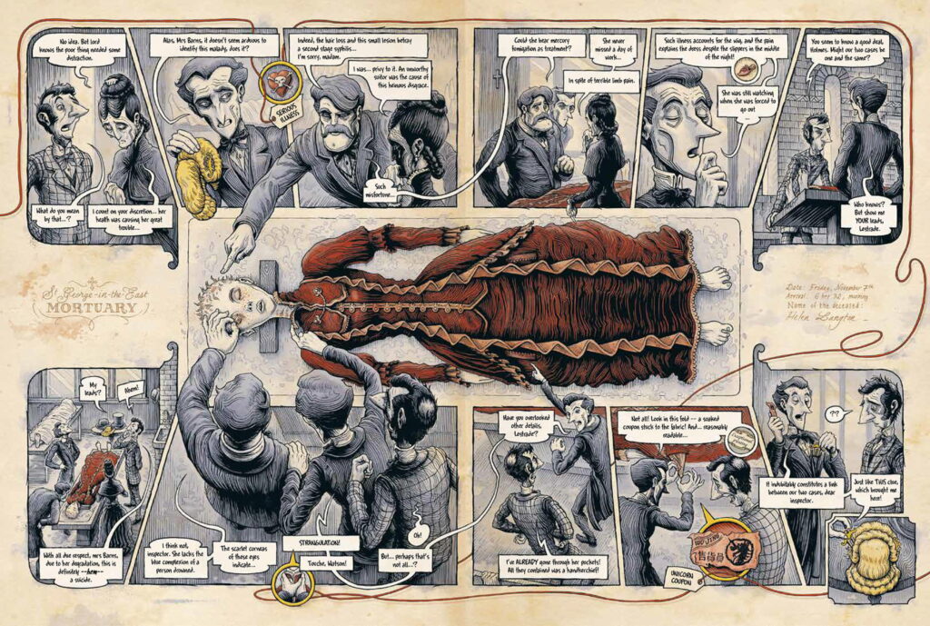 Inside The Mind Of Sherlock Holmes by Benoit Dahan and Cyril Lieron (Titan Comics, 2023)