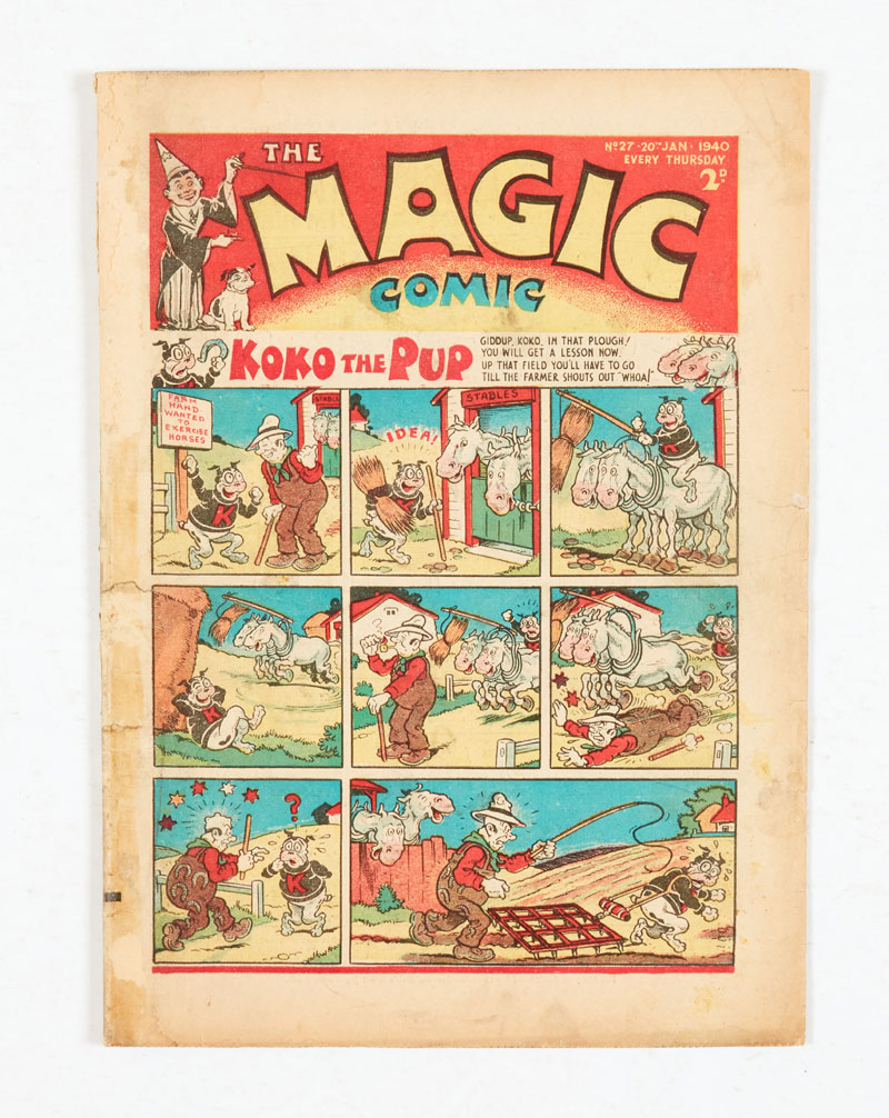 Magic 27 (1940). With Koko, Peter Piper and the Tickler Twins in Wonderland