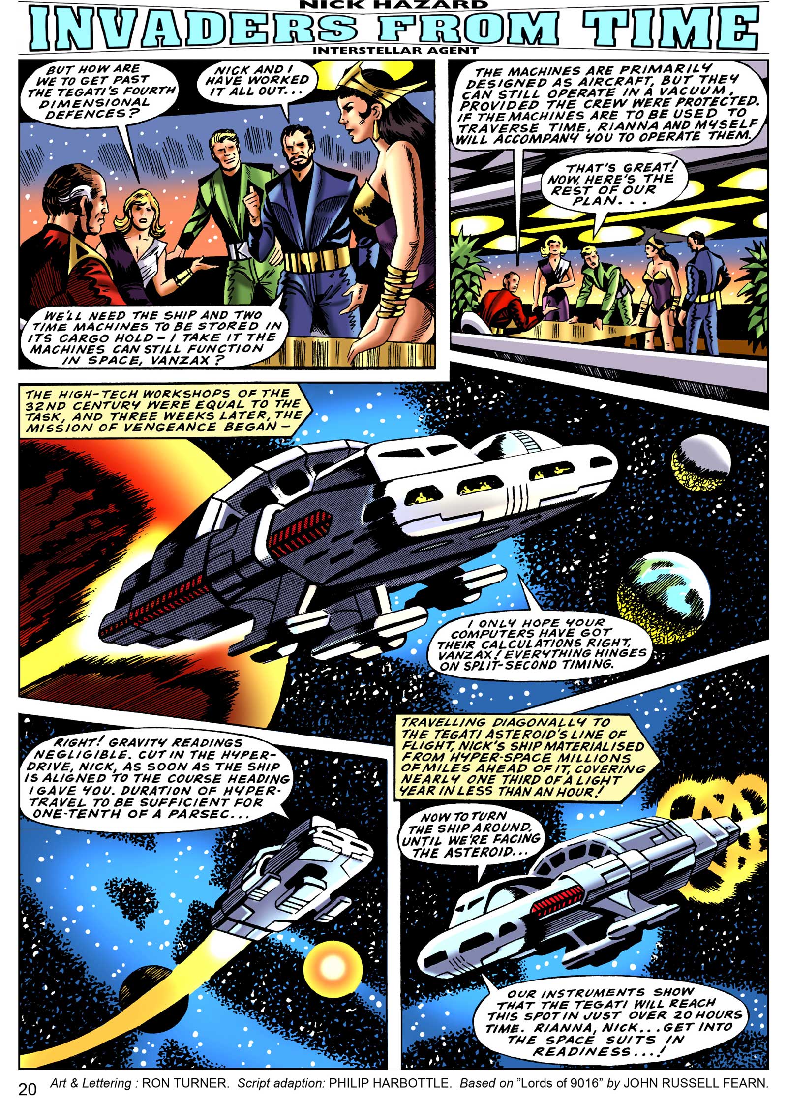 New Spaceship Away available now, featuring Dan Dare, Jeff Hawke and ...