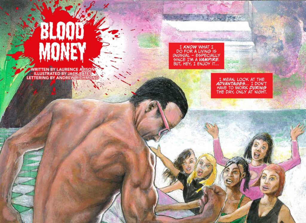 This Comic is Haunted #3 - "Blood Money" by Laurence Alison and Jack Bates