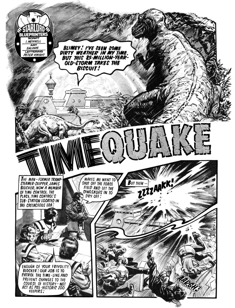 The Fleetway Files - Timequake (Hibernia Comics 2023) © Rebellion