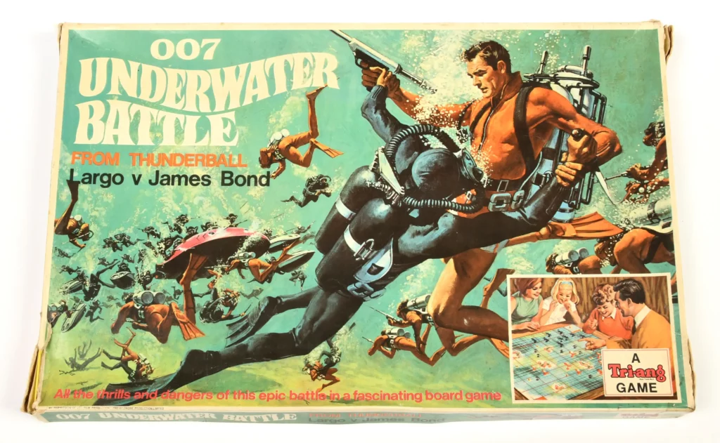 Tri-ang James Bond 007 Thunderball Underwater Battle Game