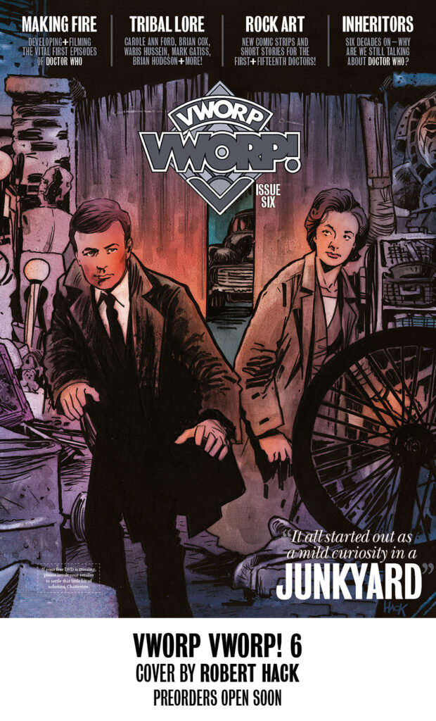 Vworp Vworp! (Issue 6) - Cover by Robert Hack