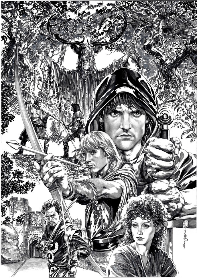 Robin of Sherwood: The Hooded Men graphic novel