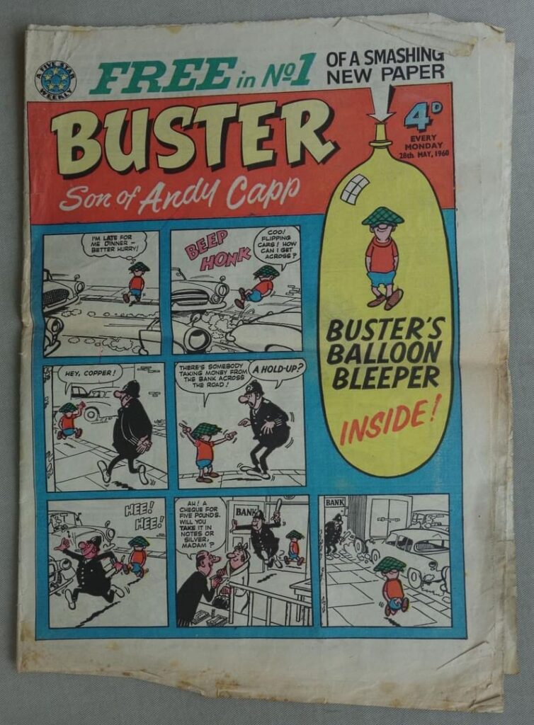 Buster No. 1, cover dated 28th May 1960