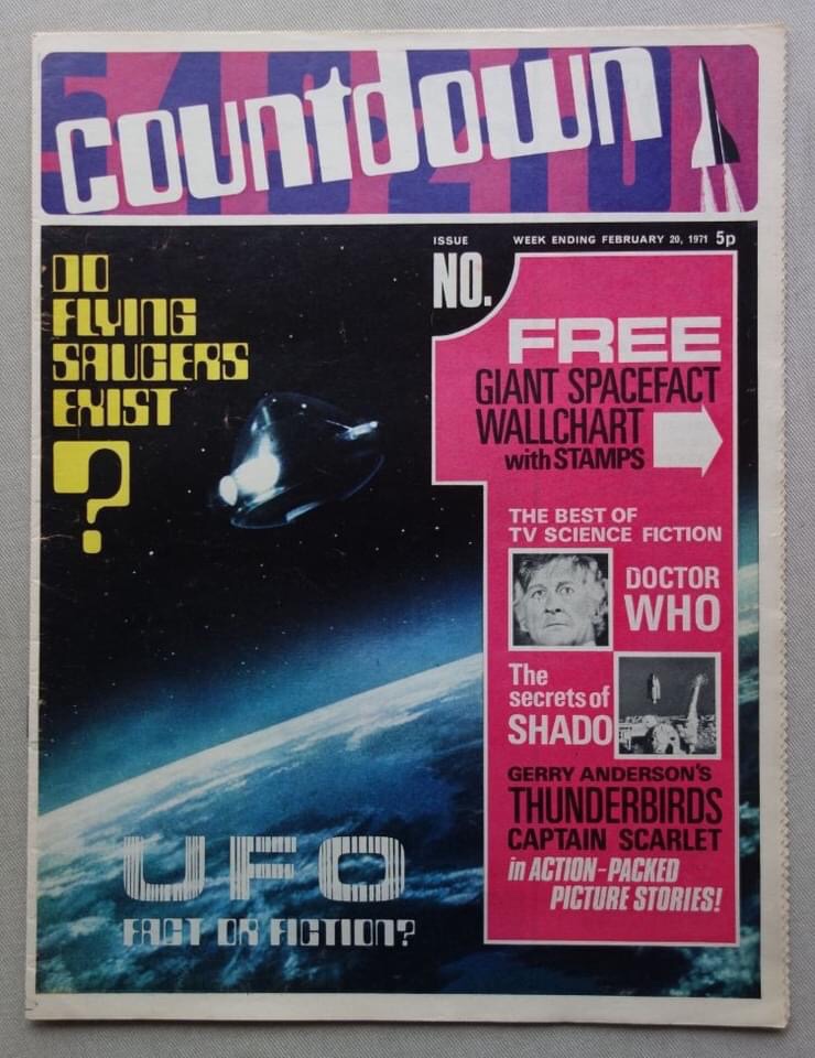 Countdown No. 1 cover dated 20th February 1971
