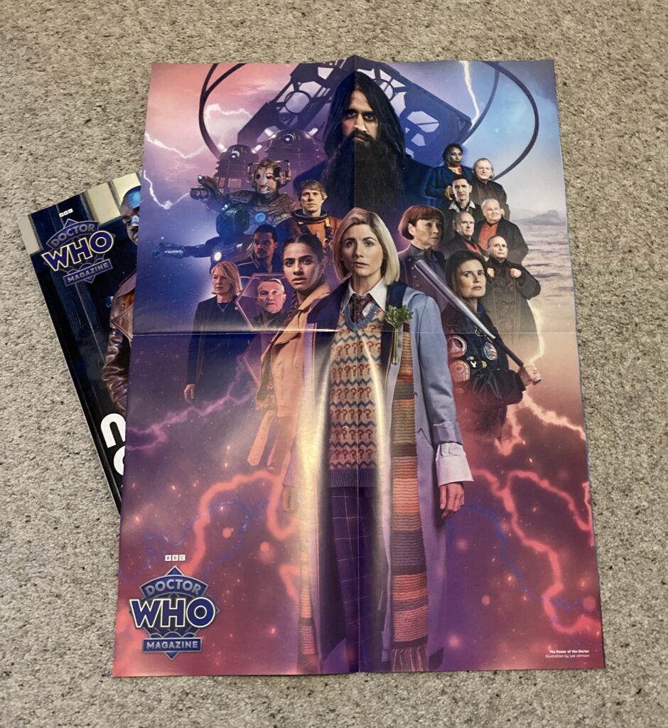 Doctor Who Magazine 598 - Poster