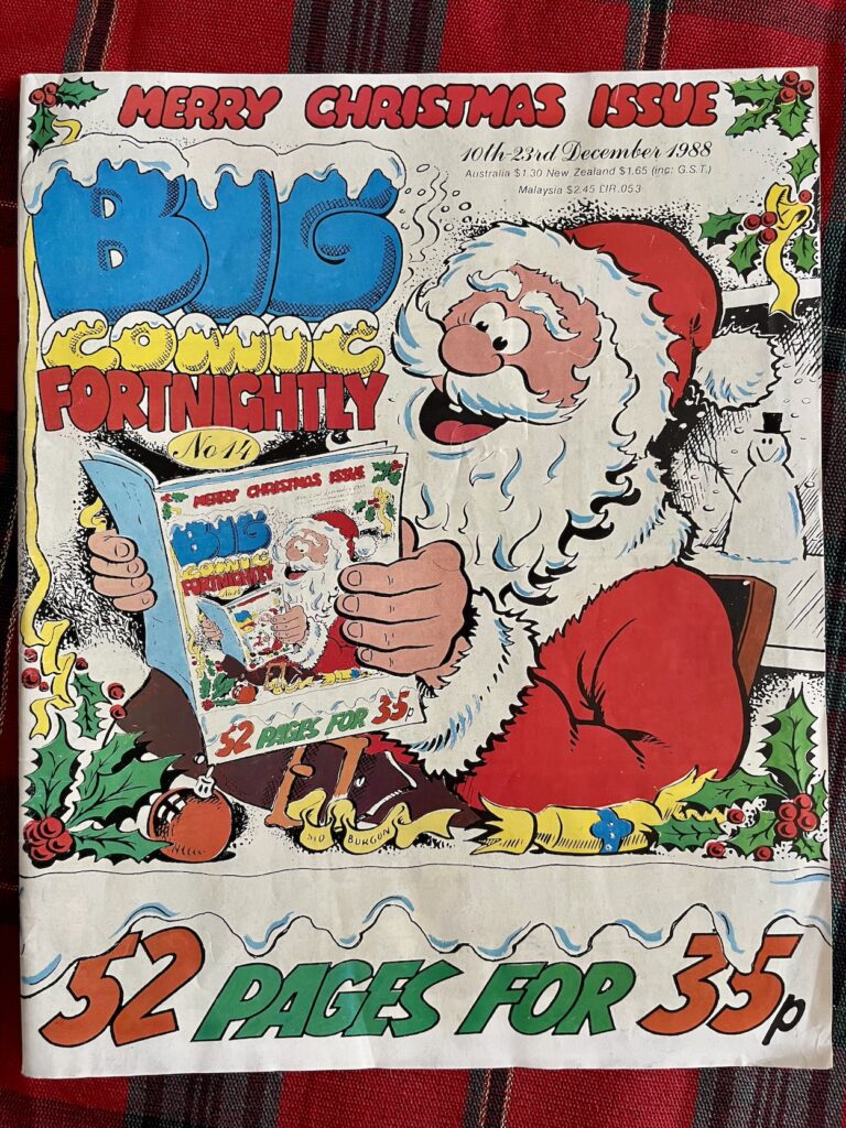Big Comic-Fortnightly No. 14, 10th - 23rd December 1988 - Cover
