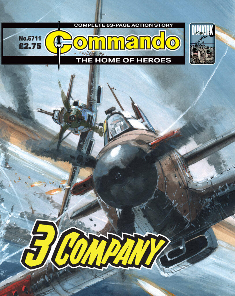 Commando 5711: Home of Heroes: 3 Company
Story: Frank Buhagiar | Art: Vicente Alcazar | Cover: Keith Burns 