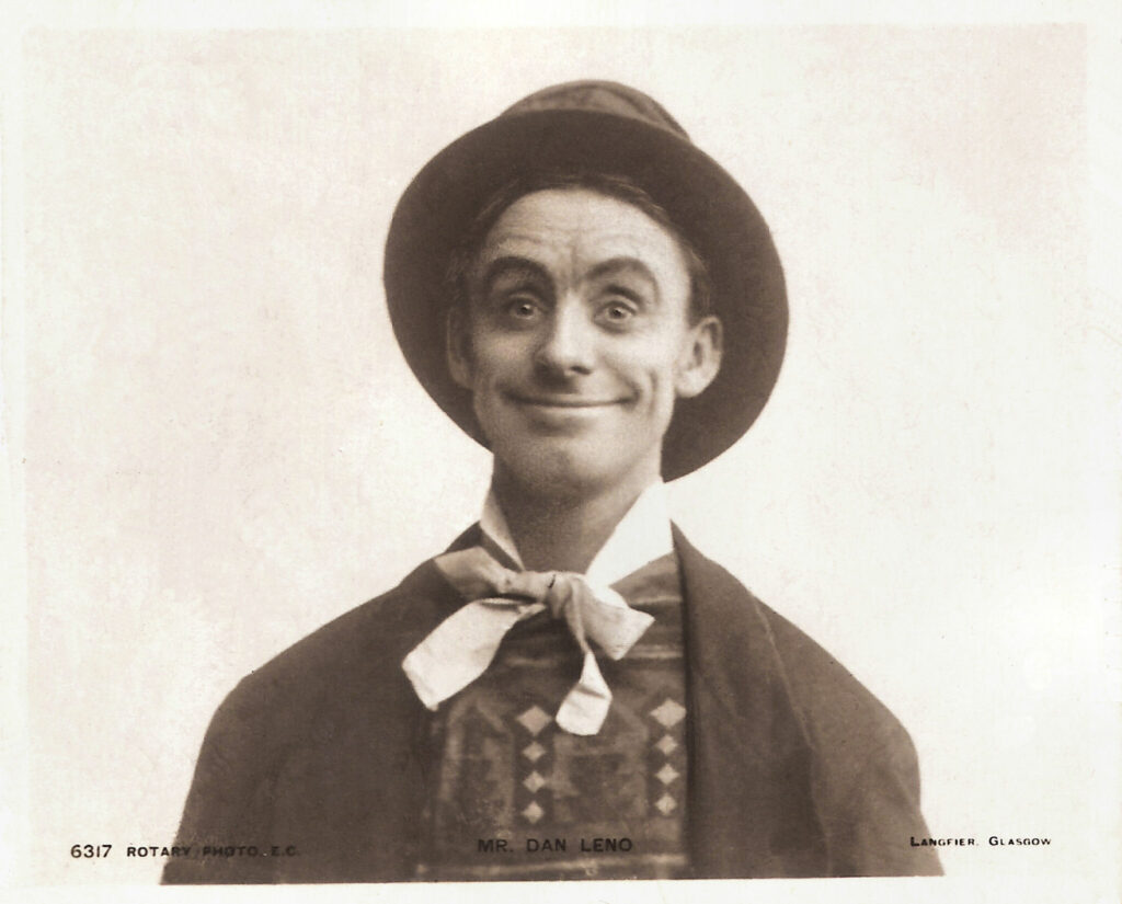 Music Hall performer Dan Leno, born 20th December 1860, died 31st October 1904