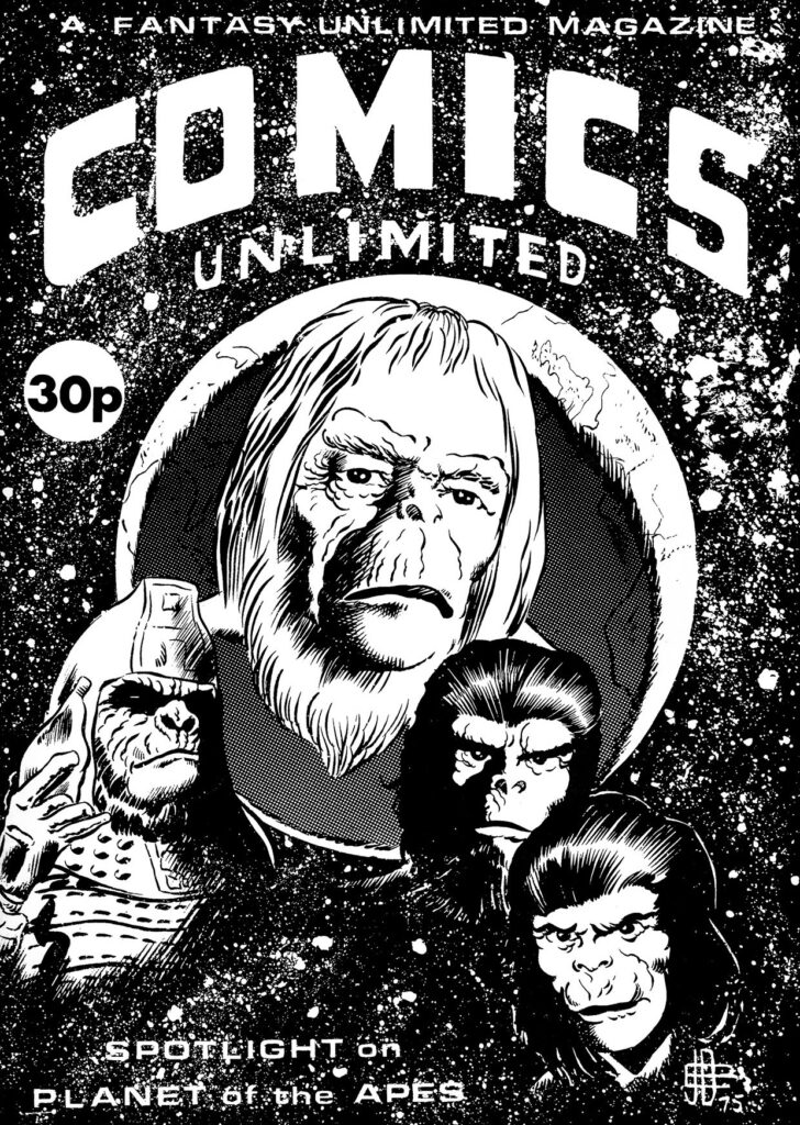 Comics Unlimited 36. Cover by Jean-Daniel Breque