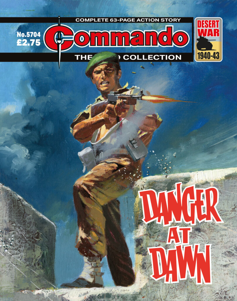 Commando 5704: Gold Collection - Danger at Dawn
Story: Allan | Art: Martin Cover: Penalva
First Published 1970 as Issue 501