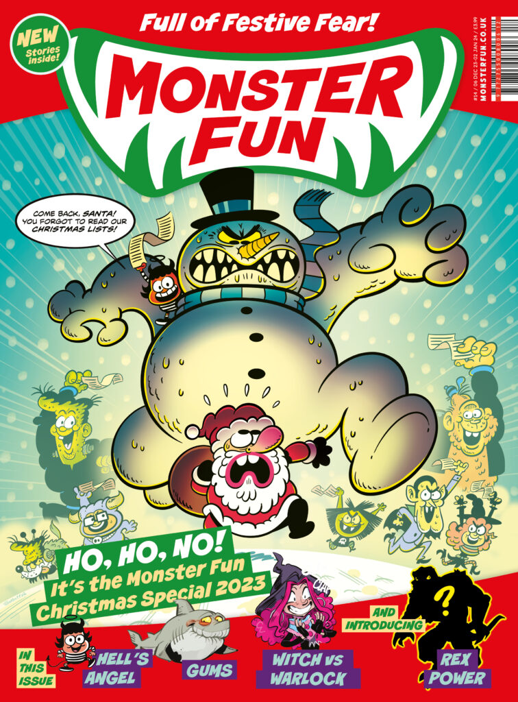 Monster Fun #14, Cover: Chris Garbutt