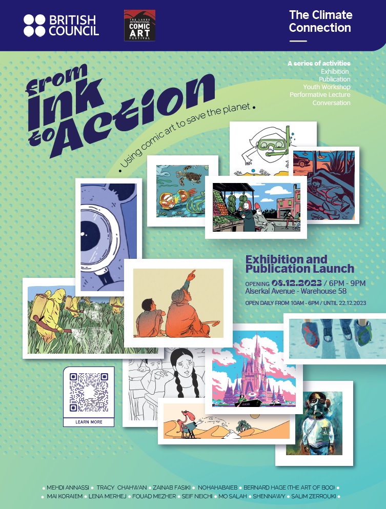 Lakes International Comic Art Festival and the British Council - From Ink to Action 
