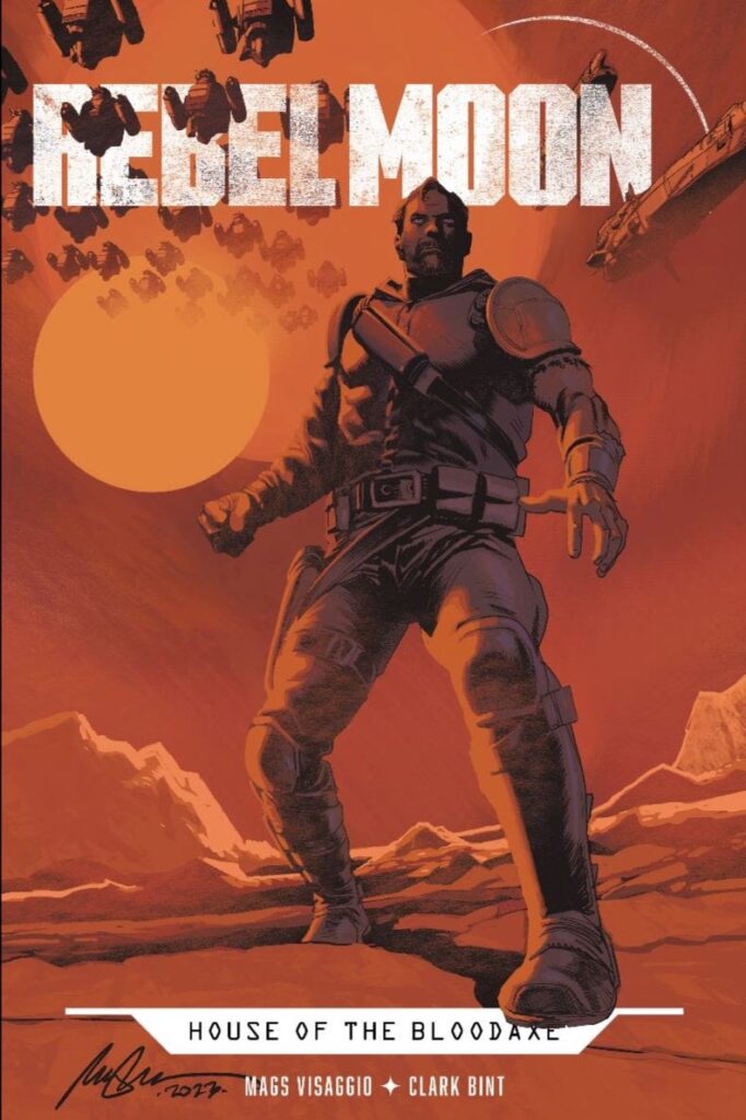 Zack Snyder’s Rebel Moon #1 Cover B by Rafael Albuquerque (Titan Comics, 2024)