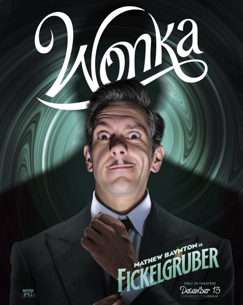 Wonka Character Poster - Ficklegruber (2023)