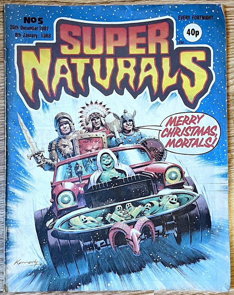 Super Naturals No. 5 (Fleetway) - Cover