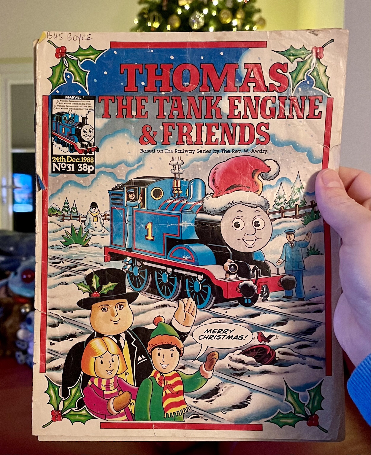 Christmas Comics Countdown: Number Three – Thomas the Tank Engine and ...