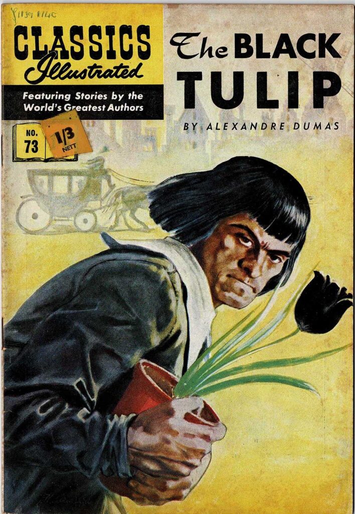 Classics Illustrated No. 73 - The Black Tulip